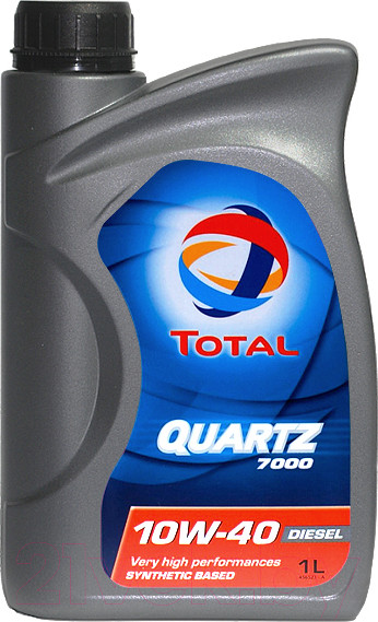 Изображение товара Моторное масло Total Quartz 7000 Diesel 10W40 / 201534 / 214111 (1л)