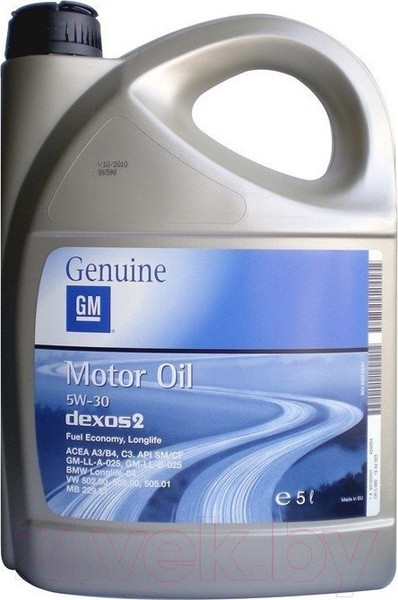 Изображение товара Моторное масло GM Opel 5W30 / 95599405 (5л)