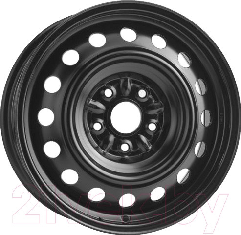 Изображение товара Штампованный диск Trebl 64H38D 15x6" 5x100мм DIA 57.1мм ET 38мм B