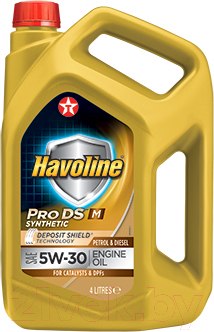 Изображение товара Моторное масло Texaco Havoline ProDS M 5W30 / 804036MHE (4л)