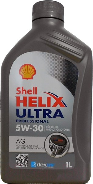 Изображение товара Моторное масло Shell Helix Ultra Professional AG 5W30 (1л)