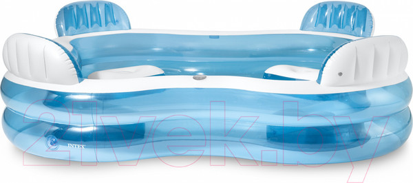 Изображение товара Надувной бассейн Intex Swim Center / 56475 (229x229x66)
