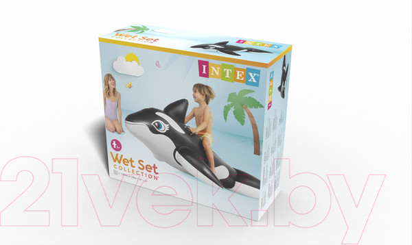 Изображение товара Надувная игрушка для плавания Intex Касатка / 58561