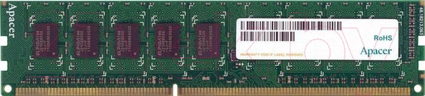 Изображение товара Оперативная память DDR3 Apacer AU04GFA60CATBGJ