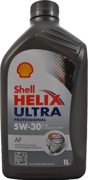 Изображение товара Моторное масло Shell Helix Ultra Professional AF 5W30 (1л)