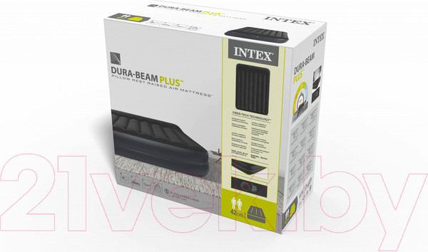 Изображение товара Надувная кровать Intex Pillow Rest Raised Bed 64124