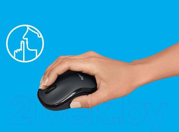Изображение товара Мышь Logitech M220 (темно-серый)