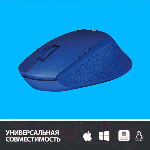 Изображение товара Мышь Logitech M330 / 910-004910 (синий)