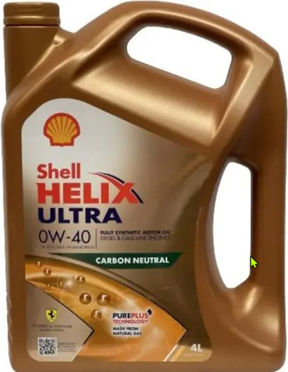 Изображение товара Моторное масло Shell Helix Ultra 0W40 (4л)
