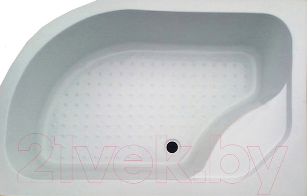 Изображение товара Душевая кабина Coliseum Simple T-120 L (белый/матовое стекло)