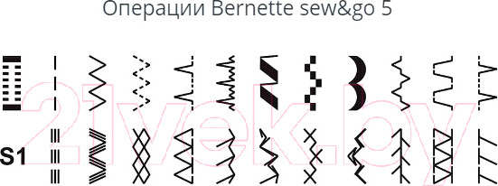 Изображение товара Швейная машина Bernina Bernette Sew&Go 5