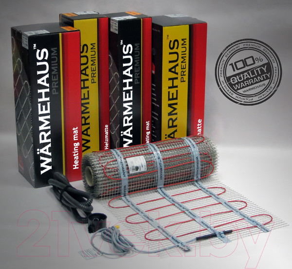 Изображение товара Теплый пол электрический Warmehaus 160w-1.0/160w