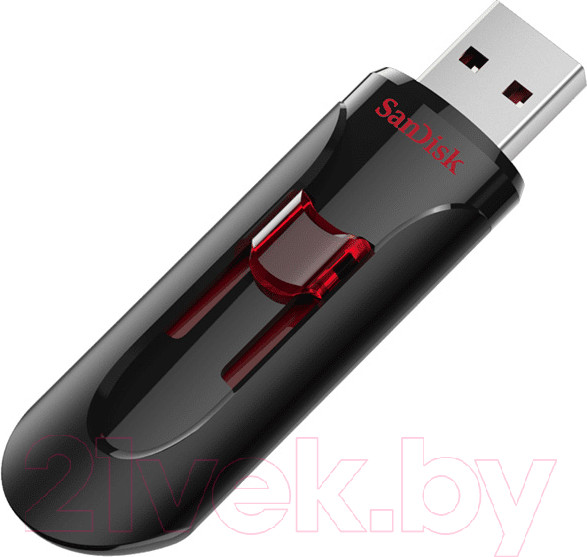 Изображение товара USB flash накопитель SanDisk Cruzer Glide 64GB Black (SDCZ600-064G-G35)