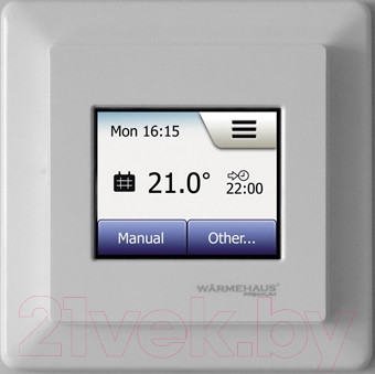 Изображение товара Терморегулятор для теплого пола Warmehaus WH Pro 500 (белый)