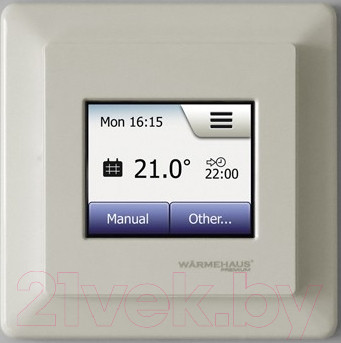 Изображение товара Терморегулятор для теплого пола Warmehaus WH Pro 500 (бежевый)