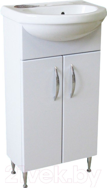 Изображение товара Тумба под умывальник СанитаМебель Камелия-61 Д2 (белый)