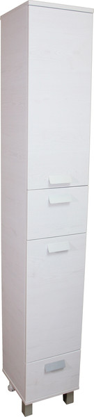 Изображение товара Шкаф-пенал для ванной СанитаМебель Прованс 501.300 (левый, ясень тронхейм)