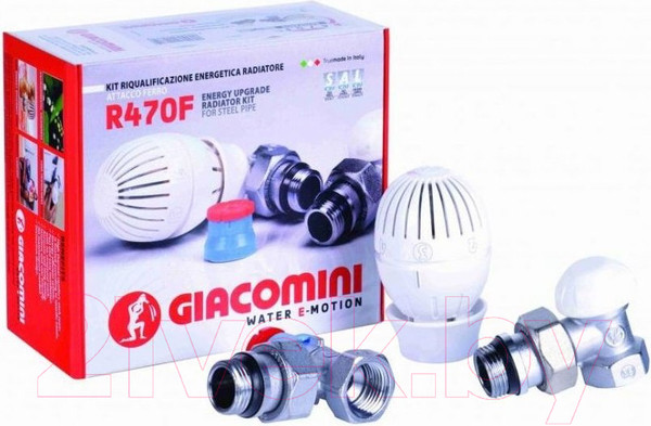 Изображение товара Комплект кранов для инженерного подключения Giacomini R470FX003