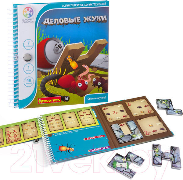 Изображение товара Игра-головоломка Bondibon Деловые жуки ВВ0885