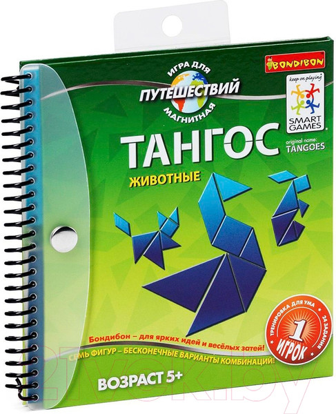 Изображение товара Настольная игра Bondibon Тангос Животные ВВ0887