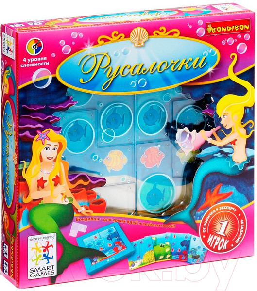 Изображение товара Настольная игра Bondibon Русалочки ВВ0894