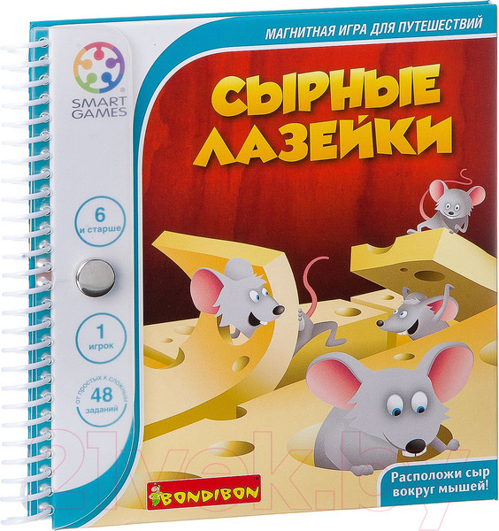 Изображение товара Игра-головоломка Bondibon Сырные лазейки ВВ1054