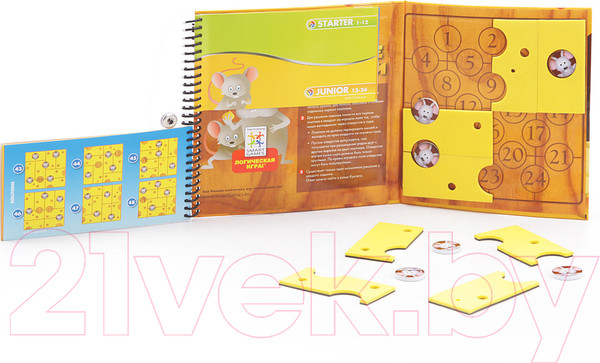 Изображение товара Игра-головоломка Bondibon Сырные лазейки ВВ1054