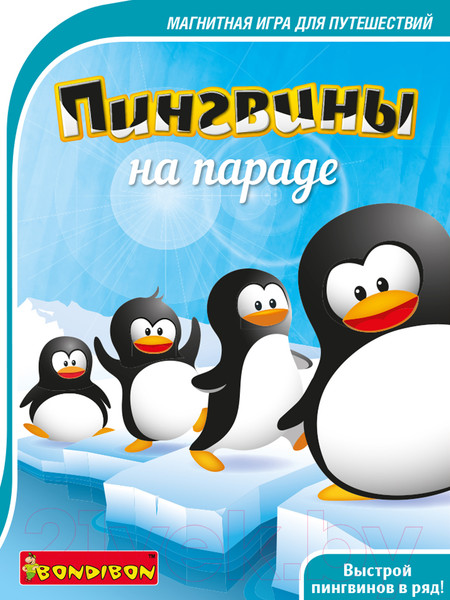 Изображение товара Настольная игра Bondibon Пингвины на параде ВВ1350