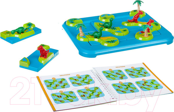 Изображение товара Игра-головоломка Bondibon Динозавры. Таинственные острова ВВ1883