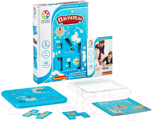 Изображение товара Игра-головоломка Bondibon Пираты. Роза ветров ВВ1885