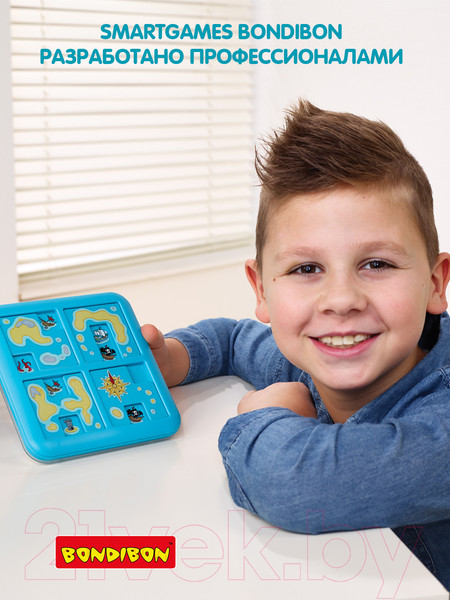 Изображение товара Игра-головоломка Bondibon Пираты. Роза ветров ВВ1885