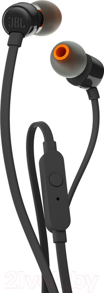 Изображение товара Наушники-гарнитура JBL Tune 110 / JBLT110BLK (черный)
