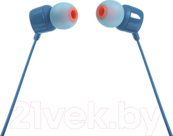 Изображение товара Наушники-гарнитура JBL Tune 110 / JBLT110BLU (синий)