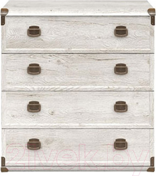 Изображение товара Комод Black Red White Индиана JKOM 4s/80 (сосна каньон)