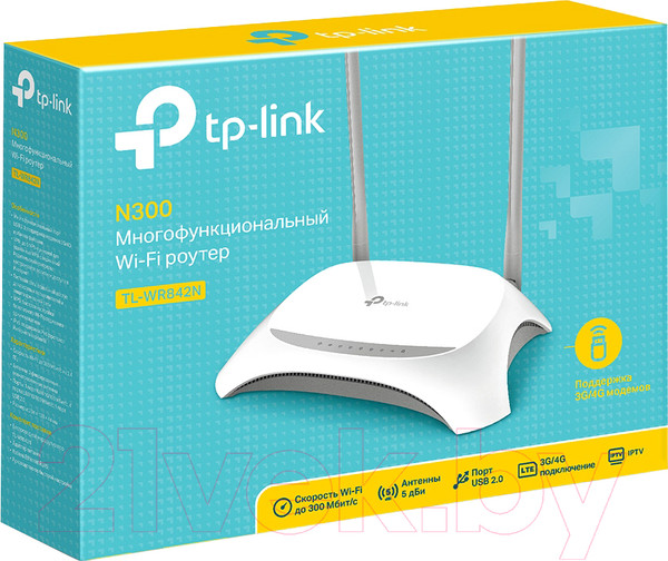 Изображение товара Беспроводной маршрутизатор TP-Link TL-WR842N