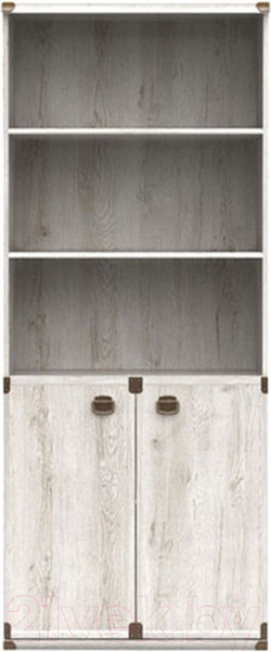 Изображение товара Стеллаж Black Red White Индиана JREG 2do (сосна каньон)