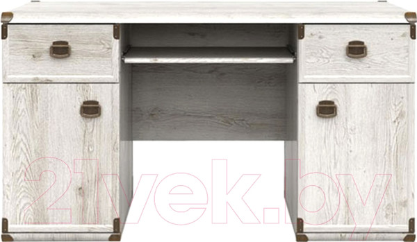 Изображение товара Компьютерный стол Black Red White Индиана JBIU 2d2s (сосна каньон)