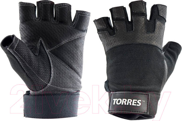 Изображение товара Перчатки для пауэрлифтинга Torres PL6051XL (XL)