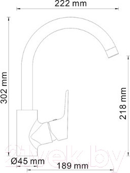 Изображение товара Смеситель Wasserkraft Lippe 4507