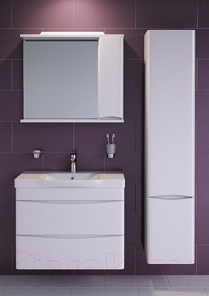 Изображение товара Шкаф-пенал для ванной AM.PM Like M80CHR0356WG