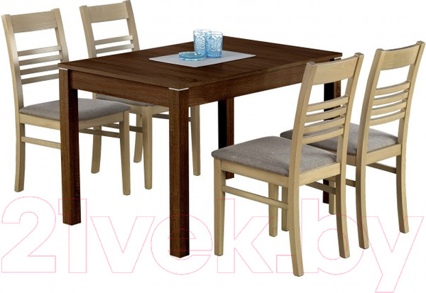 Изображение товара Обеденный стол Halmar Maurycy (темный орех)