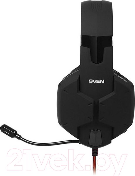 Изображение товара Наушники-гарнитура Sven AP-G988MV (черный/красный)