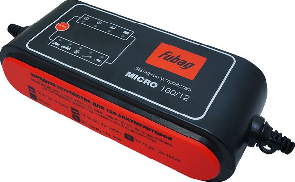 Изображение товара Зарядное устройство для аккумулятора Fubag Micro 160/12 (68826)