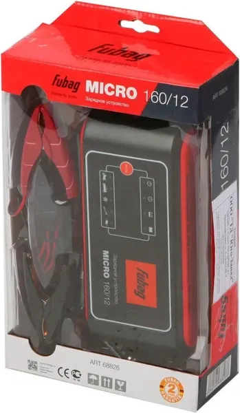 Изображение товара Зарядное устройство для аккумулятора Fubag Micro 160/12 (68826)