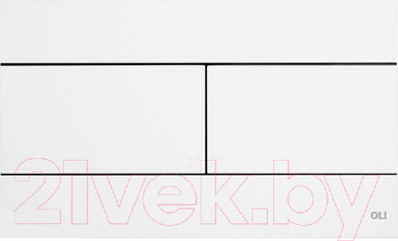 Изображение товара Кнопка для инсталляции Oli Slim 659041 (белый)