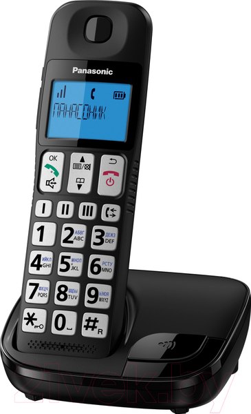 Изображение товара Беспроводной телефон Panasonic KX-TGE110RUB