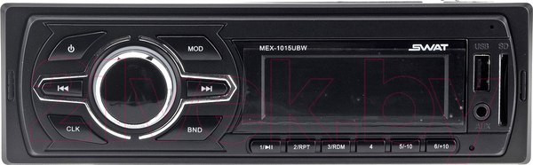 Изображение товара Бездисковая автомагнитола Swat MEX-1015UBW