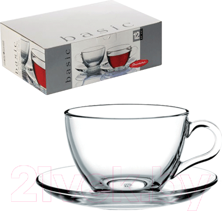 Изображение товара Набор для чая/кофе Pasabahce Бейзик 97948/1018129