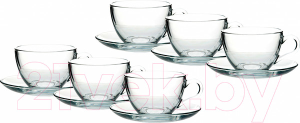 Изображение товара Набор для чая/кофе Pasabahce Бейзик 97948/1018129