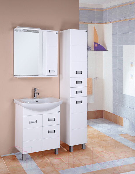 Изображение товара Шкаф с зеркалом для ванной Onika Балтика 58.01 (205816)